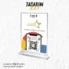 Masa Üstü NFC ve QR Kodlu Google Yorum ve Puanlama Standı Föylük TASARIM 221