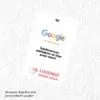 Logolu NFC ve QR Kodlu Google Yorum ve Puanlama Kartı