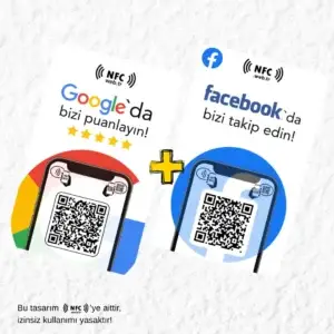 nfc-ve-qr-kodlu-google-yorum-ve-facebook-takip-karti-2li-paket NFC ve QR Kodlu Google Yorum ve Facebook Takip Kartı 2’li Paket