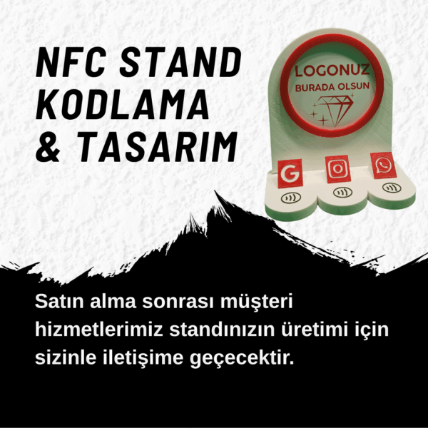 Tek Dokunuşla Dijital Bağlantı: Yeni Nesil NFC & QR Sosyal Medya Standı